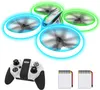 RC Mini Aircraft Colorful Light Drone Four Axis Electric Drone Children Educational Outdoor Toy Day Gift