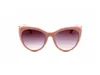 occhiali da sole polarizzati oversize donna occhiali da sole cat eye occhiali da sole ovali di design per donna protezione UV vetro resina acatata 5 colori con astuccio