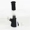 Großhandel Silikon Rig Silikon Pfeifen Handlöffel Pfeife Shisha Bongs Öl Dab Rigs mit Perc DHL