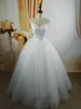 Zj9080 Милая Принцесса Свадебные платья Простые Женщины Красивые Бисеровые Вышивка 2021 Аппликации Элегантные