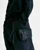 Nosucisme Pantalon à cordon latéral Molle hydrofuge Techwear Ninjawear Streetwear X0723