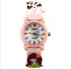 Quartz Children Watch Loverly Cartoon Boys Girls Students Watches Silicone Band Wristwatches Delicate Childrens Gift