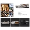2023 printemps et été nouvelles chaussures de sport décontractées pour hommes tendance mode cuir Python urbain un pied plat fond plat chaussures de haricot blanc