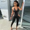 Jumpsuit Women Garment Body Sexy Female Overalls Club Outfits Femme Catsuit Tracksuit Baddie Clothes A20743J 210712
