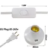 Wireless Pilot zdalnego sterowania Uchwyt E27 E27 Gniazdo 110 V 220 V LED LED Night Light with Timer Remote-Control dla LED UV Sterylizacja