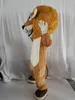 サポートのためのパーティー漫画のキャラクターマスコット衣装のための高品質の実物の写真ライオンマスコットの衣装