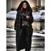 女性の冬シープスキンコートの毛皮のプラスサイズ4xl 5xl暖かい偽のジャケット211122