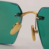 Casos de sol de casal de praia feminina e feminina de designer 20% de desconto no acetato de renda vintage lente de cristal natural lente de pedra verde Óculos de óculos de óculos de óculos uv400 qualidade