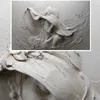 Custom tapeter 3d stereoskopisk präglad grå skönhet oljemålning modern abstrakt konst väggmålning vardagsrum sovrum tapet