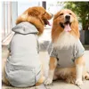 Sweat-shirts à capuche avec poche pour chien, vêtements chauds pour animaux de compagnie, manteau pour chiot, veste, 5 couleurs, cadeaux, XS-5XL, automne et hiver