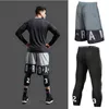 Shorts de sport pour hommes Gym Short de compression d'entraînement à séchage rapide pour hommes Basketball Football Exercice Running Fitness Collants H1206