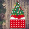 Vilt DIY Kerstboom Advent Kalender Kinderen Craft Toy Hanging Decoraties
