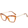 Sunglasses Frames Fashion Square Glasses For Women Transparent Cat Eye Sexy Frame Trending Style Brand Optical Computer