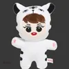 Pop coréenne EXO BAEKHYUN CHANYEOL CHEN D.O. KAI LAY SEHUN SUHO XIUMIN peluche Star poupée mignon Fans jouets qualité cadeaux 210724