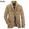 BOLUBAO Casual Brand Men's Slim Fit Jackets Autumn Business Casual Male High Quality Jacket Men Medium Long Section Jacket 211013