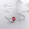 Bague Ringen Charms S925 Bracelets for Women Pure Sterling Silver 925 Jewelry Cute Cat Ruby AAA Zircon Female Fashion Gift