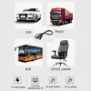 JINSERTA Auto Massaggio Poggiatesta Collo Auto Sedile Posteriore Supporto Ricarica USB Cuscino da viaggio Cuscini Coprire Accessori