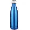 Vakuum-Wasserflaschen, doppelwandig, isoliert, Cola-Form, Edelstahl, 500 ml, Sport, Camping, Reisen, Reiseflaschen