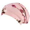 Bonnet Crâne Caps Q1QA Satin Doublé Sommeil Cap Imprimé Double Couche Slouchy Bonnet Bonnet Cheveux Slap Chapeau Oliv22268y