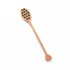 Cute Hollow Out Love Shaped Wooden Honey Stick Wood Honey Spoon Stick Dipper Stirrer Flatware Accessories Kitchen Gadget GGA43906788597