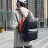 Venda Por Atacado marca homens bolsa personalidade rebite punk mochila crocodilo padrão moda estudante sacos rua modas crocodilos padrões rebites rebites mochila