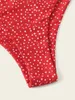 Cikini New Women S Sexy Fashion Polka Dot Bikini Strap Retro Split Beach Push Up Brasilianischer Badeanzug 210319