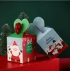 Christma Apple Box Verpakkingsdozen Papieren Bag Creatieve Kerstavond Xmas Fruit Gift Case Candy Retail Cy23