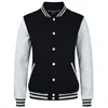 Giacche da uomo S-6XL Plus Size Varsity Jacket Uomo Donna Fashion College Baseball Felpa con cappuccio Cappotto oversize Harajuku