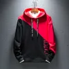 Singleroad Erkek Hoodies Erkekler Kış Sıcak Patchwork Japon Streetwear Harajuku Tişörtü Haki Hoodie Erkekler Kazak Erkek 210728