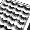 Wholesale 16 Pairs Eyelashes Book Thick Long Lashes Wisfy Eyelash Extension Fluffy Lash Vendor Make Up Tools