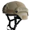 Военный Mich 2000 Tactical Helme Gear Gear Head Head Защитник с ночным видением спортивная камера.