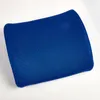 Sitzkissen Memory Foam Lumber Support Rückenmassagegerät Kissen Taillenkissen für Autostuhl Home Office Linderung von Schmerzen