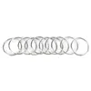 Portachiavi 50 100 pz Portachiavi Split Ring 25mm Anelli Portachiavi Argolas Para Chaveiro Accessori Per Chiave Porte Cle Parts274L