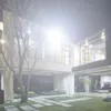 Solar Flood Lights Camera Outdoor Security 1080p Motion-geactiveerde lichten Nacht Visie Alarm Helderheid Waterdichte Crestech