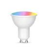 Żarówki GU10 Lampa LED WIFI Smart Spotlight 5 W Światło Ściemniane RGBCW do domu Kolorowa zmiana żarówki Alexa / Google