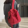 Backpack Style Korean Version Of The Autumn Army Green Canvas Fashion All-Match Outing One-Shoulder Handbag Student Bag Mochila