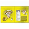 Toptan İlaçlı Warheads Çanta 500 mg Ekşi Twists Jöle Fasulye Chewy Küpleri Yemekleri Paketleme Çantası 3 Türleri Şeker Koku Geçirir Kaplama Fermuar Kılıfı Mylar Paketleri