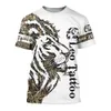 Viking symbol - odin Tattoo 3D Printed men t shirt Harajuku Fashion Short sleeve summer streetwear Unisex t tops 210716