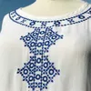 Arrivals Beach Cover up Embroidery Rayon Swimwear Ladies Tunics For Kaftan Dress wear Bathing Suit ups #Q71 210722