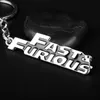 Portachiavi The Fast And Furious Lettere Pendenti Portachiavi Portachiavi semplici Supporto per auto Trinket Movie Jewelry287K