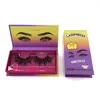 Boîte de cils Lashforest pour cils de 25 mm Fluffy Dramatic 5D 3D Mink Full Strip Lash Emballage de cils personnalisé vide