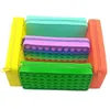 DHL Fidget Toys pencil case Colorful Push Bubble Sensory Squishy Stress Reliever Autism Needs Anti-stress Rainbow Adult Toy For Children