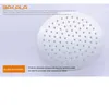 BAKALA haute qualité ronde en acier inoxydable pommeau de douche ultra-mince pluie pommeau de douche salle de bain pommeau de douche CP-80-16 H1209