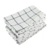 12 pièces/ensemble 45x45 cm coton lin Squre serviettes en tissu napperon 17 pouces nappe à manger serviette tissu napperons de table