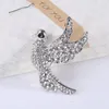 Pins, Brooches Ms Han Edition Of High-grade Fashion Set Auger Male General Brooch Cute Little Pigeons Direct Manufacturers