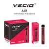 Vecig Air 2000Puffs E Cigarros Caneta 7ml Pods Dispositivo 15 Cores Bar 1200mAh Bateria Infinito Infinito Stiik Flow Geek Vape Descartável