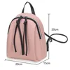 New lady small backpack women leather Shoulder Bag MultiFunction mini backpacks female School bagpack bag for teenage grils