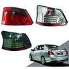 Feux arrière gauche droite pour Toyota Vios 2008-2013 ensemble de feux arrière de voiture feu antibrouillard LED complet lampe de frein à LED