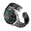 Cinturino in metallo di ricambio per Samsung Galaxy Watch 42mm / 46mm Bracciale da polso intelligente con strass bling Cinturini da 20MM 22mm