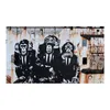3 Monkeys Affiche Cool Graffiti Street Art Canvas Peinture Mur Art pour le salon Affiches et imprim￩s de d￩coration int￩rieure239